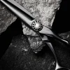 Premium   Haarschere Mythos Black Offset Conblade 5½"