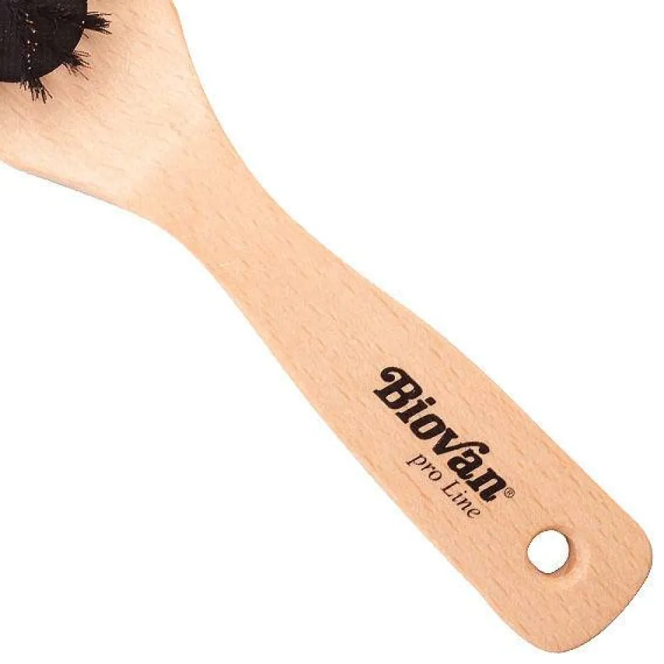 pro Line Haarbürste Naturborsten 6-reihig