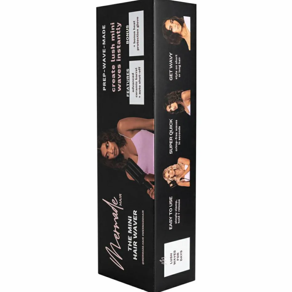 Pro Mini Hair Waver Black 25mm Lockenstab