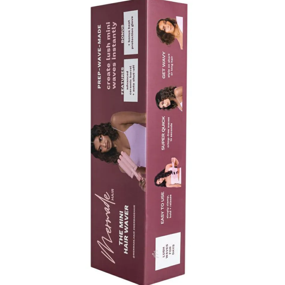 Pro Mini Hair Waver Pink 25mm Lockenstab