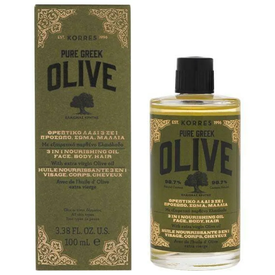 Pure Greek Olive Nährendes 3 in 1 Öl 100 ml