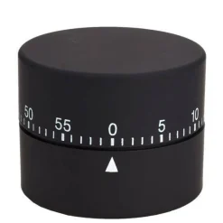 Round Timer Schwarz