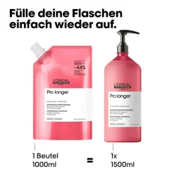 Serie Expert Pro Longer  Professional Shampoo Refill 1 Liter