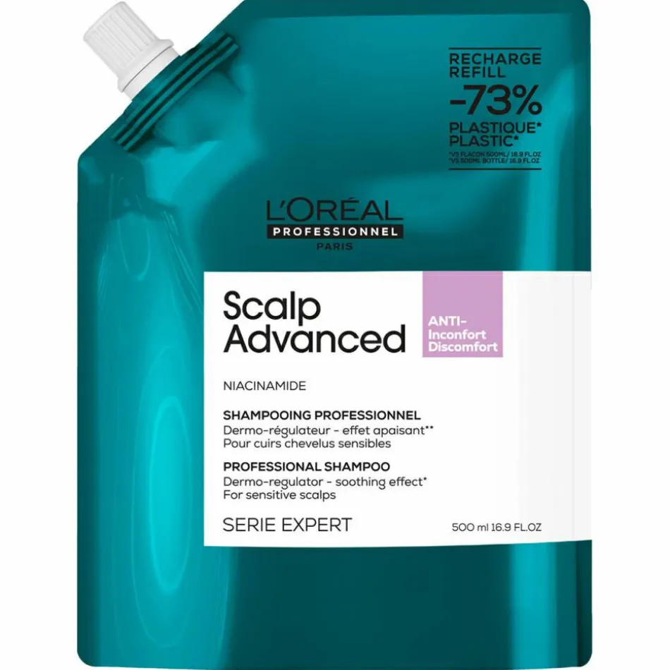 Serie Expert Scalp Advanced Anti-Discomfort Dermo-Regulator Shampoo Refill 500 ml