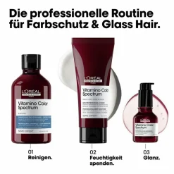 Serie Expert Vitamino Color Spectrum Blue Dyes Neutralizing Shampoo für hellbraunes Haar 300 ml