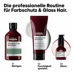 Serie Expert Vitamino Color Spectrum Green Dyes Neutralizing Shampoo für braunes Haar 300 ml