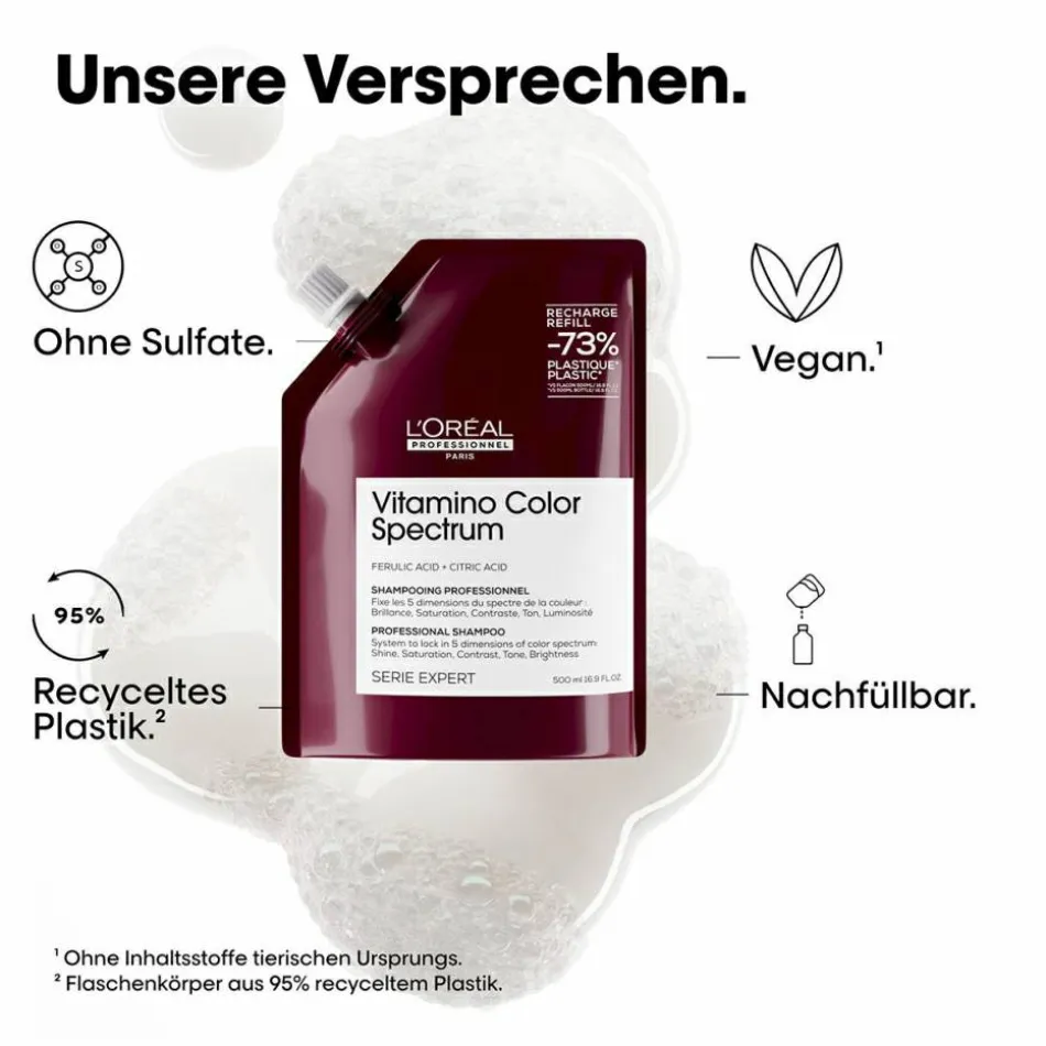 Serie Expert Vitamino Color Spectrum Professional Shampoo Refill 500 ml