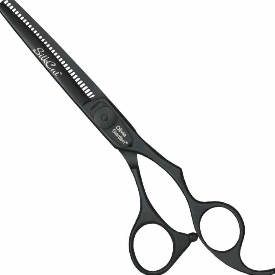 SilkCut Matt Black Modellierschere 6"