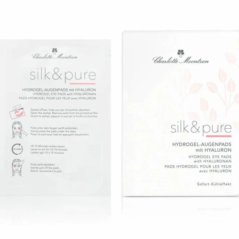 Silk & Pure Hydrogel-Augenpads mit Hyaluron 5 x 2 Stück