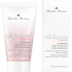 Silk & Pure   Klärende Pink-To-Black Peelingmaske 50 ml