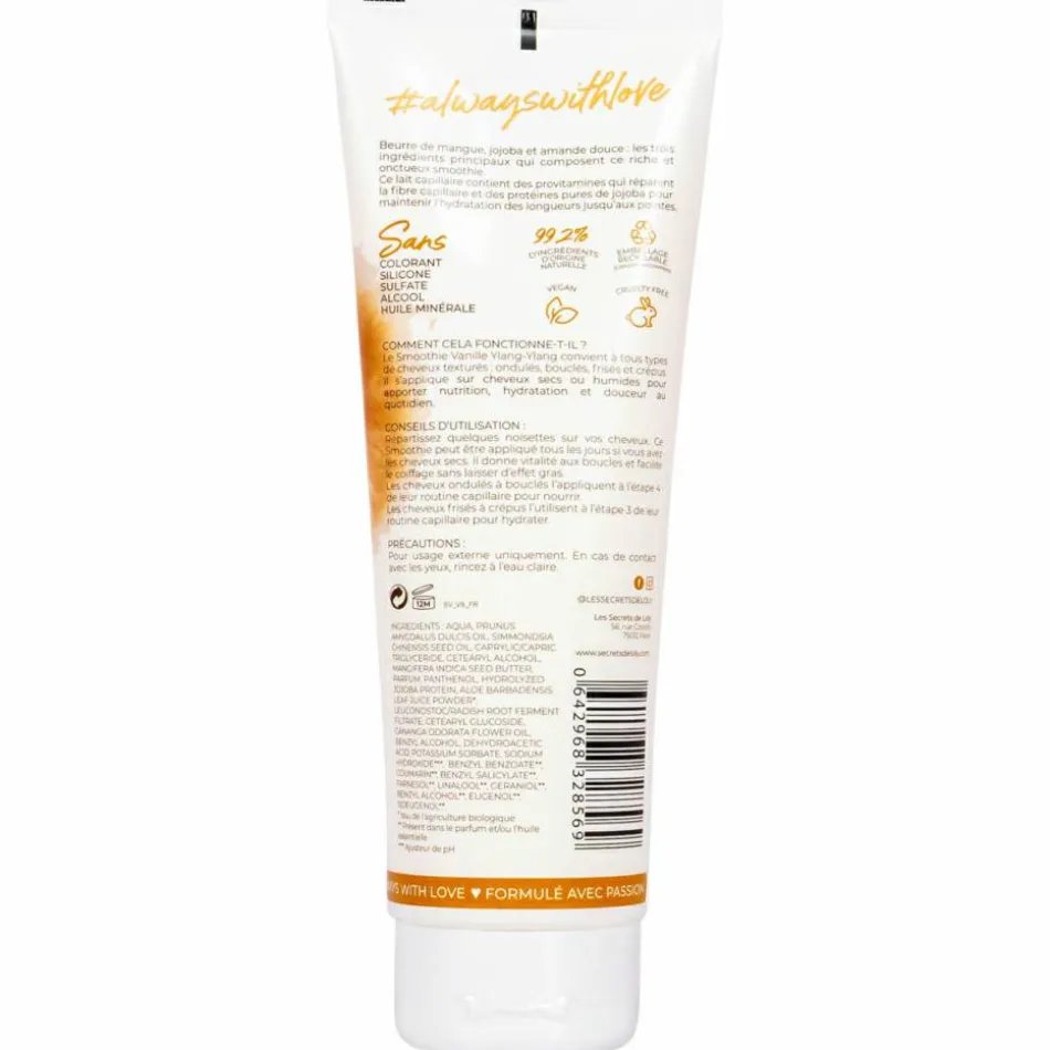 Smoothies Vanille Ylang Lait Capillaire 250 ml