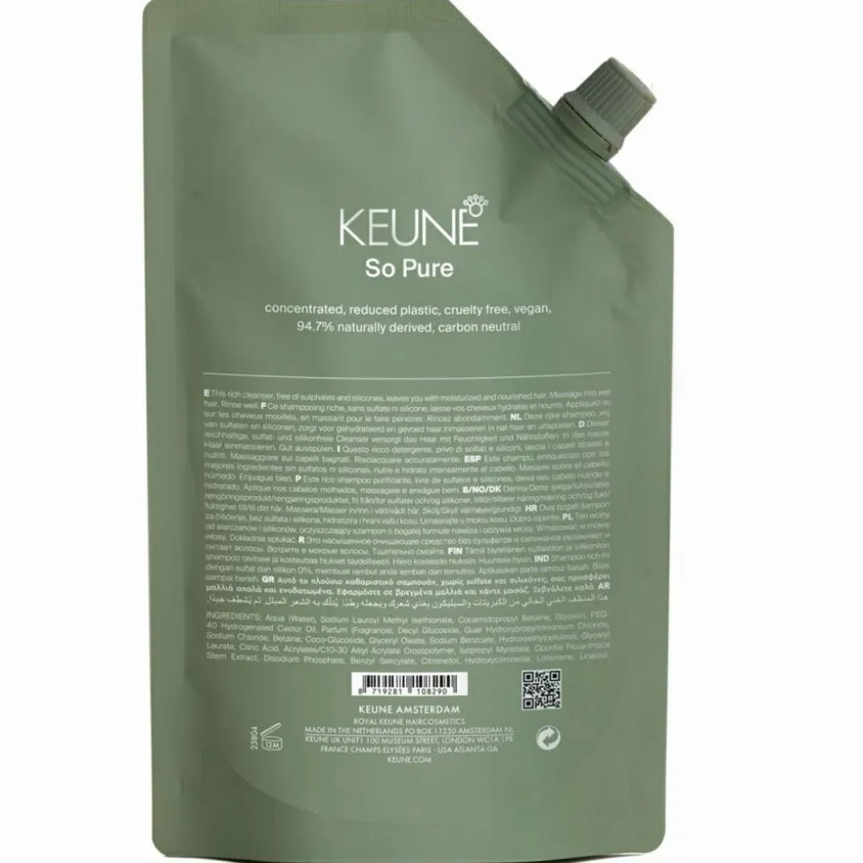 SO PURE Restore Shampoo Refill 400 ml