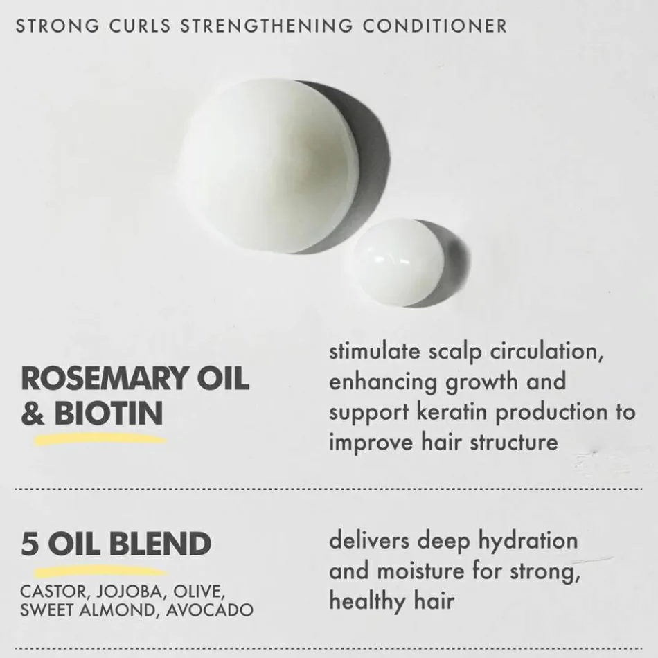 Strong Curls Rosemary Oil Conditioner 250 ml
