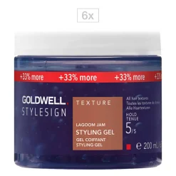 StyleSign Texture  Lagoom Jam Styling Gel 6er Set 6 x 200 ml