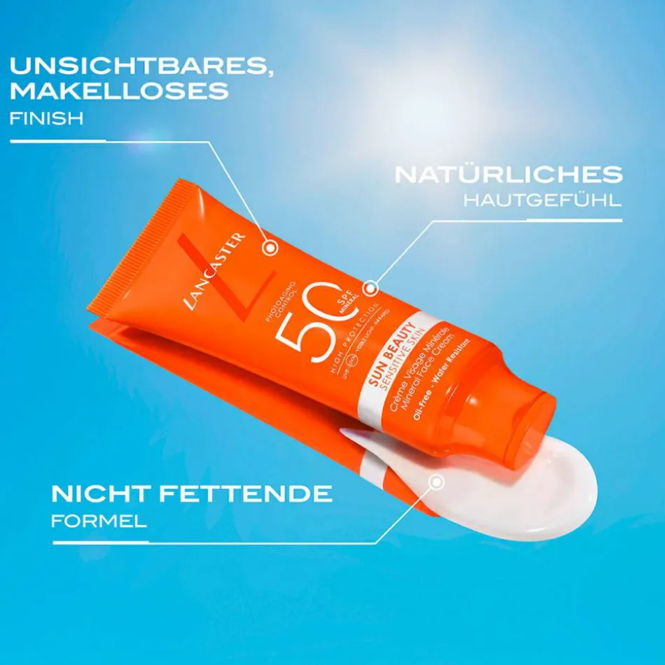 Sun Beauty Sensitive Skin Mineral Face Cream SPF 50 50 ml