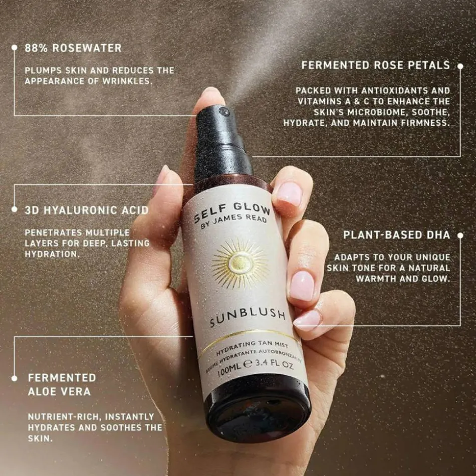 Sunblush Hydrating Tan Mist 100 ml