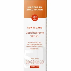 sun & care   Anti-Age Gesichtscreme SPF 50 50 ml