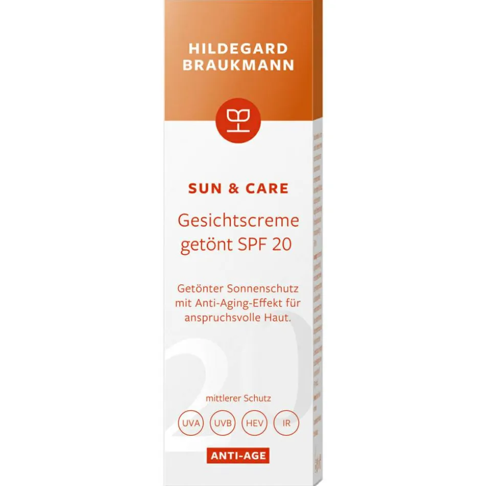 sun & care Gesichtscreme getönt SPF 20 50 ml