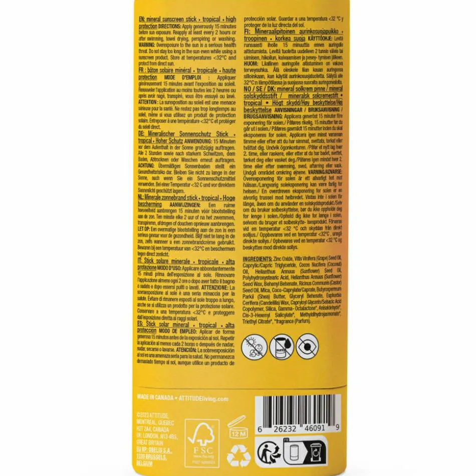 Sunly Sunscreen Stick Tropical SPF 30 60 g