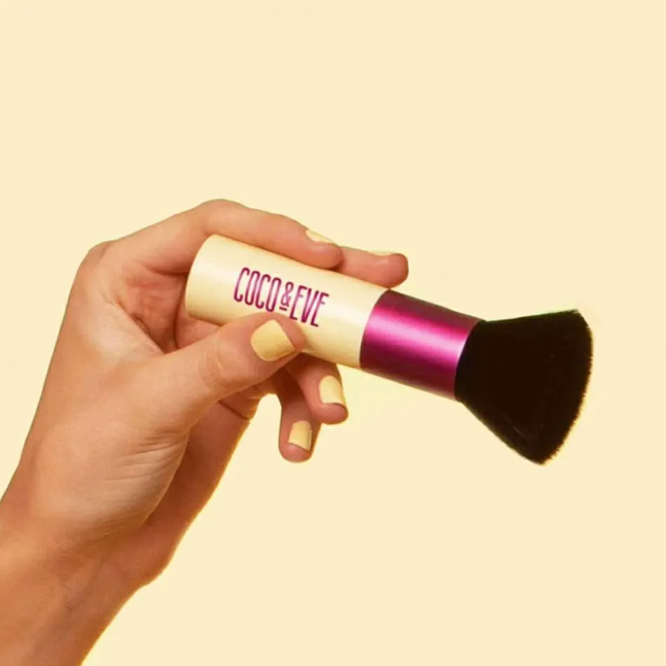 Sunny Honey Deluxe Vegan Kabuki Brush