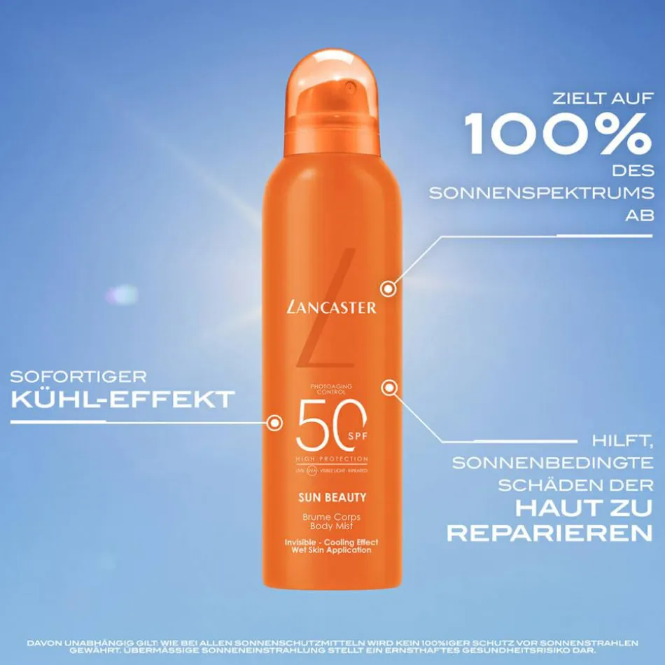 Sun Sport Cooling Invisible Mist Wet Skin Application