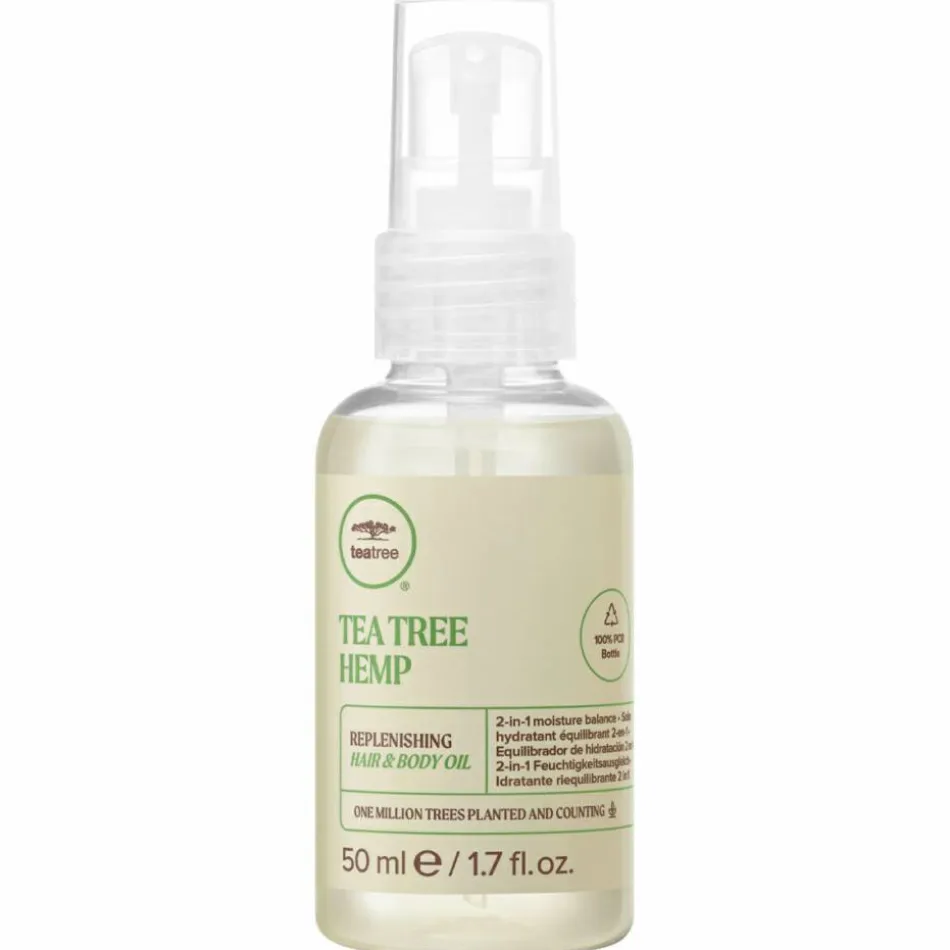 Tea Tree Hemp Replenishing Hair & Body Oil 50 ml