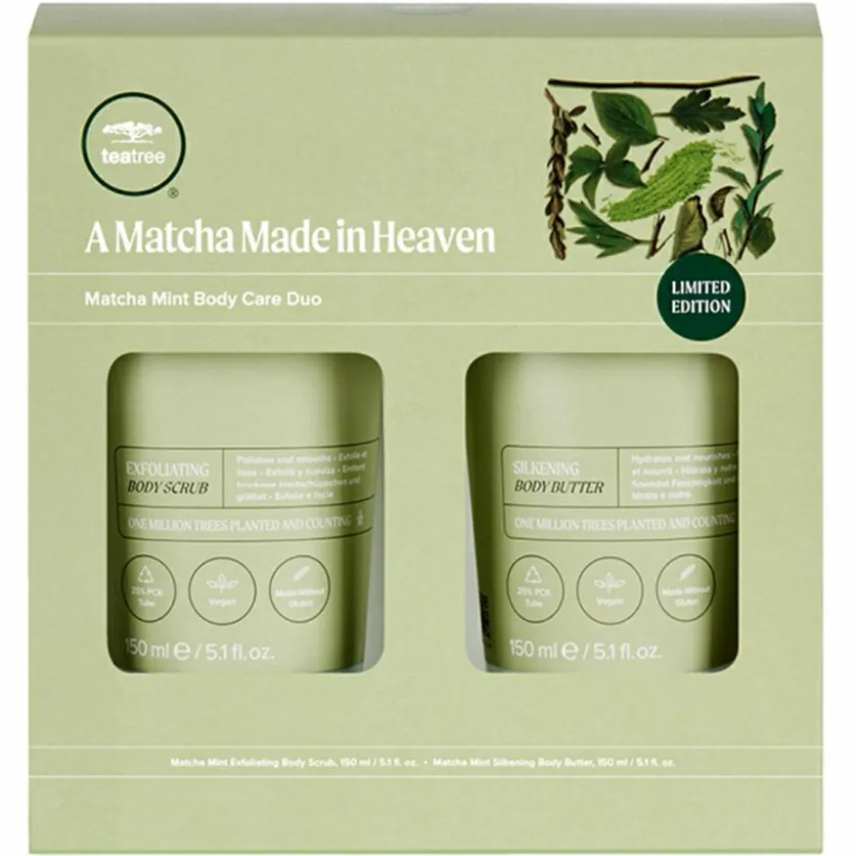 Tea Tree Matcha Mint Body Care Duo