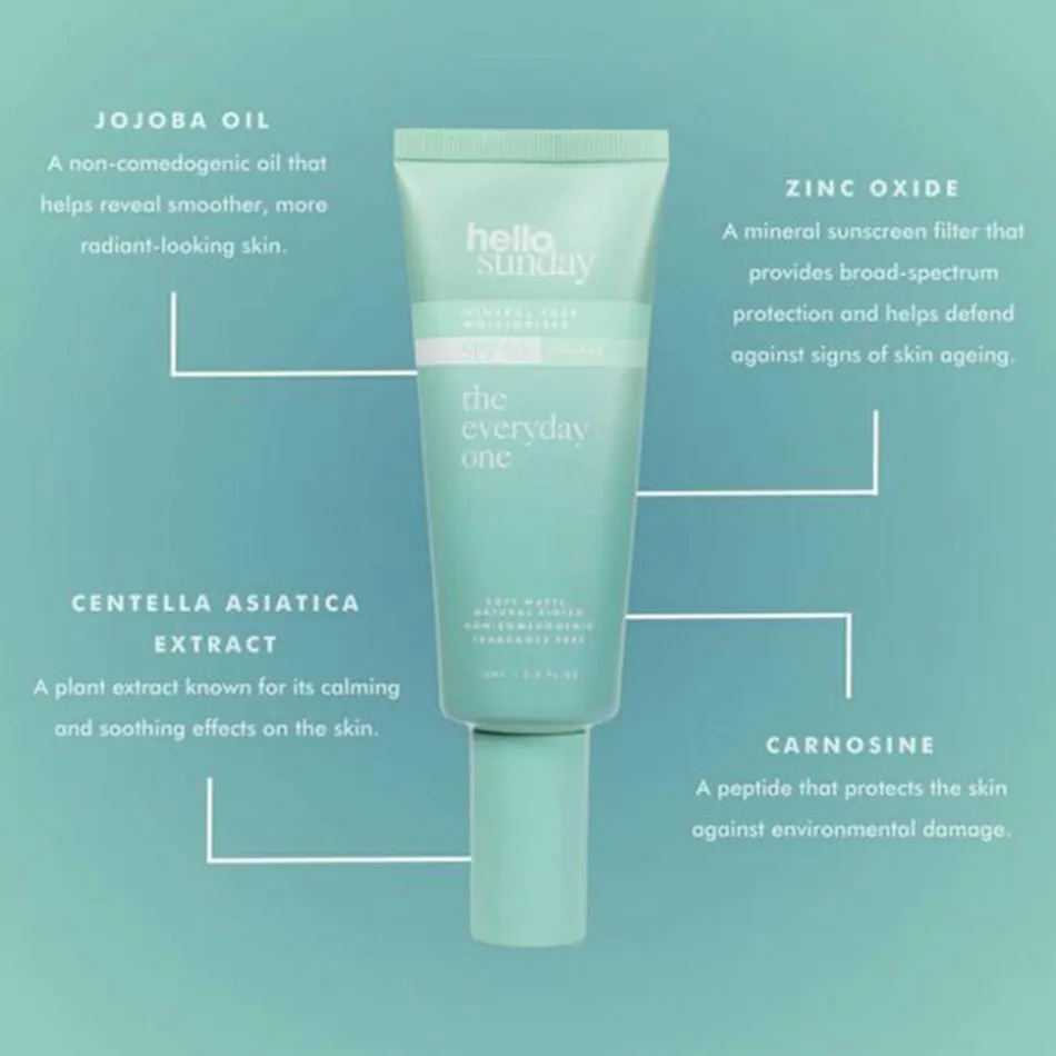 The Everyday One Mineral Face Moisturiser SPF 50 70 ml