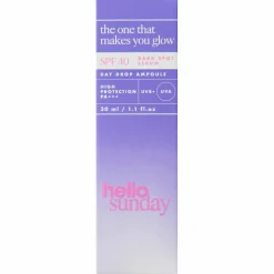 the one that makes you glow Dark spot oil serum SPF 40 30 ml