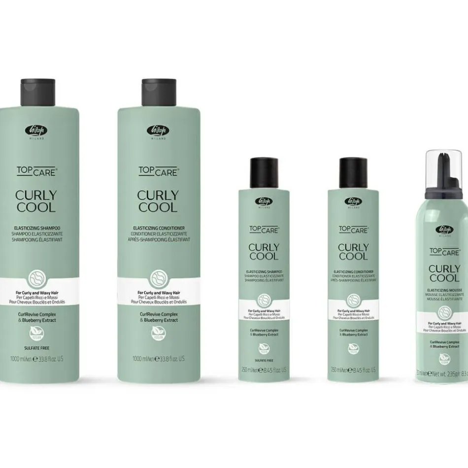 Top Care Curly Cool Elasticizing Mousse 250 ml