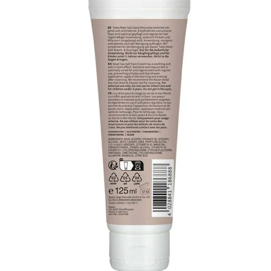 Totes Meer Salz Gesichtscreme 125 ml