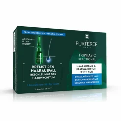 Triphasic Reactional Kur bei temporärem Haarausfall 12 x 5 ml