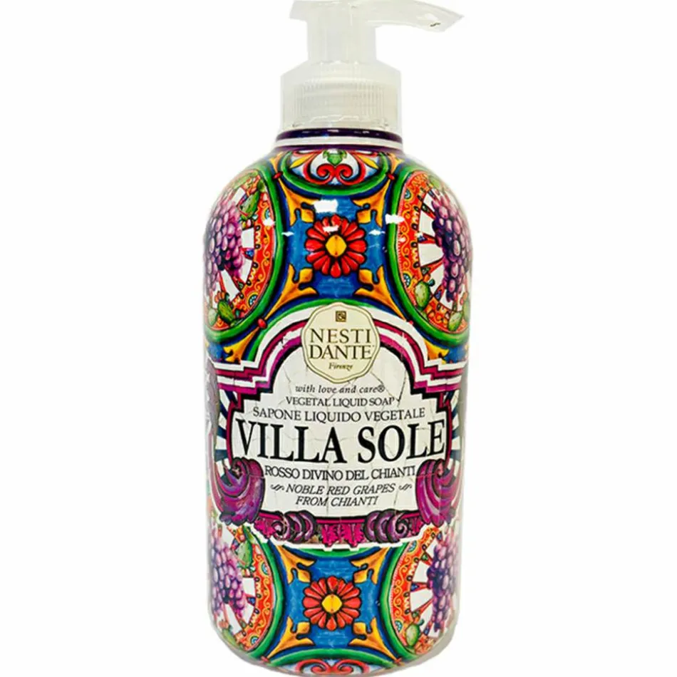 Villa Sole Rosso Divinio Del Chianti Liquid Soap 500 ml