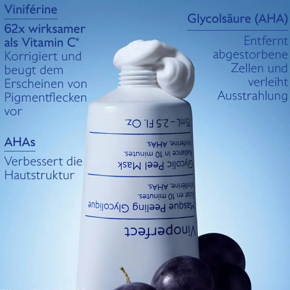 Vinoperfect Peeling-Maske Glykolsäure 75 ml