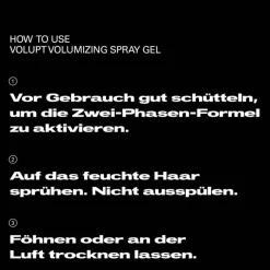 Volupt   Max Volumizing Spray Gel 150 ml