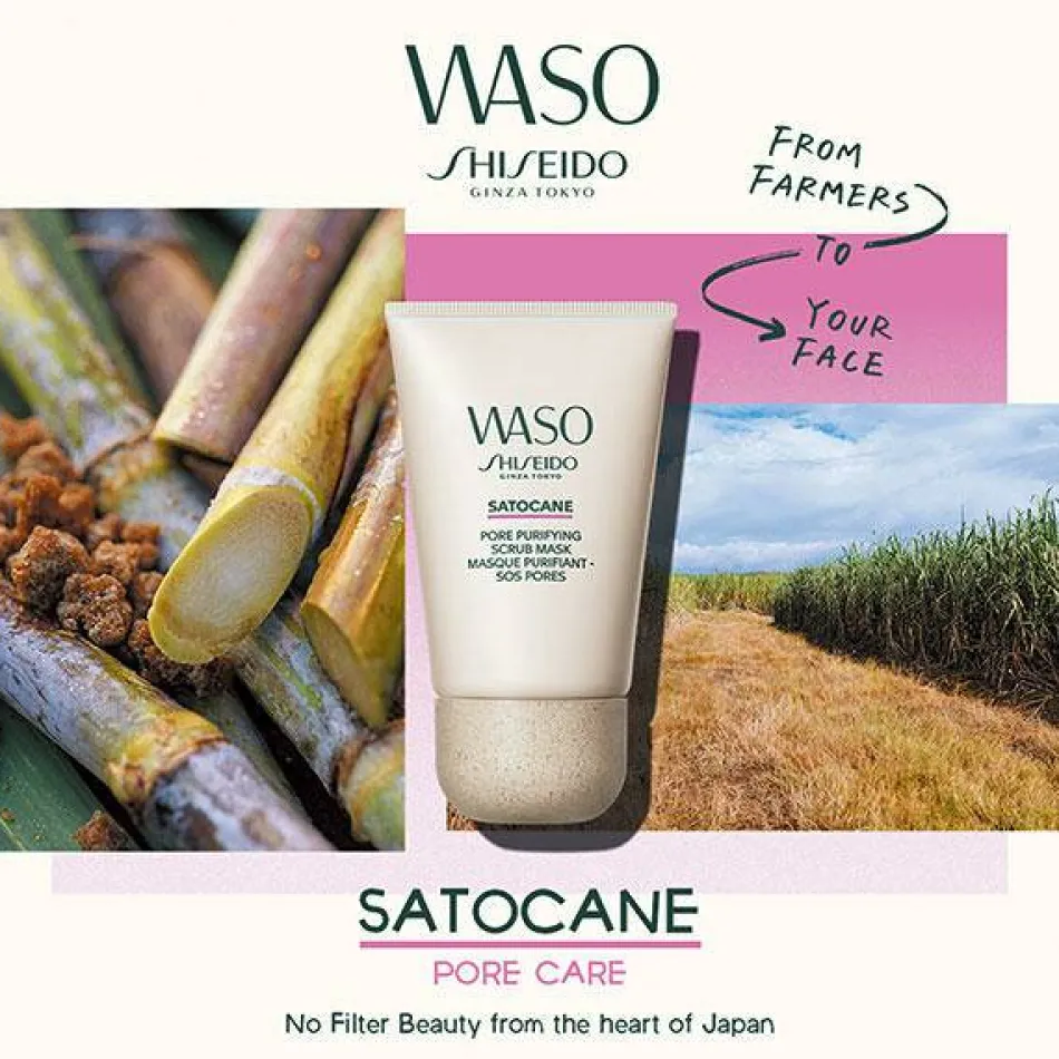 WASO SATOCANE Pore Purifying Scrub Mask 80 ml