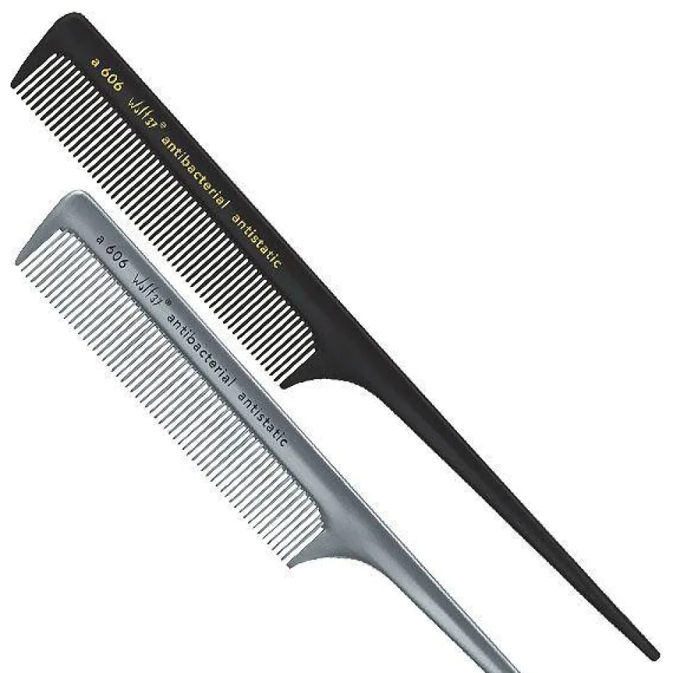 Wolf 37 Stielkamm a 606 Schwarz