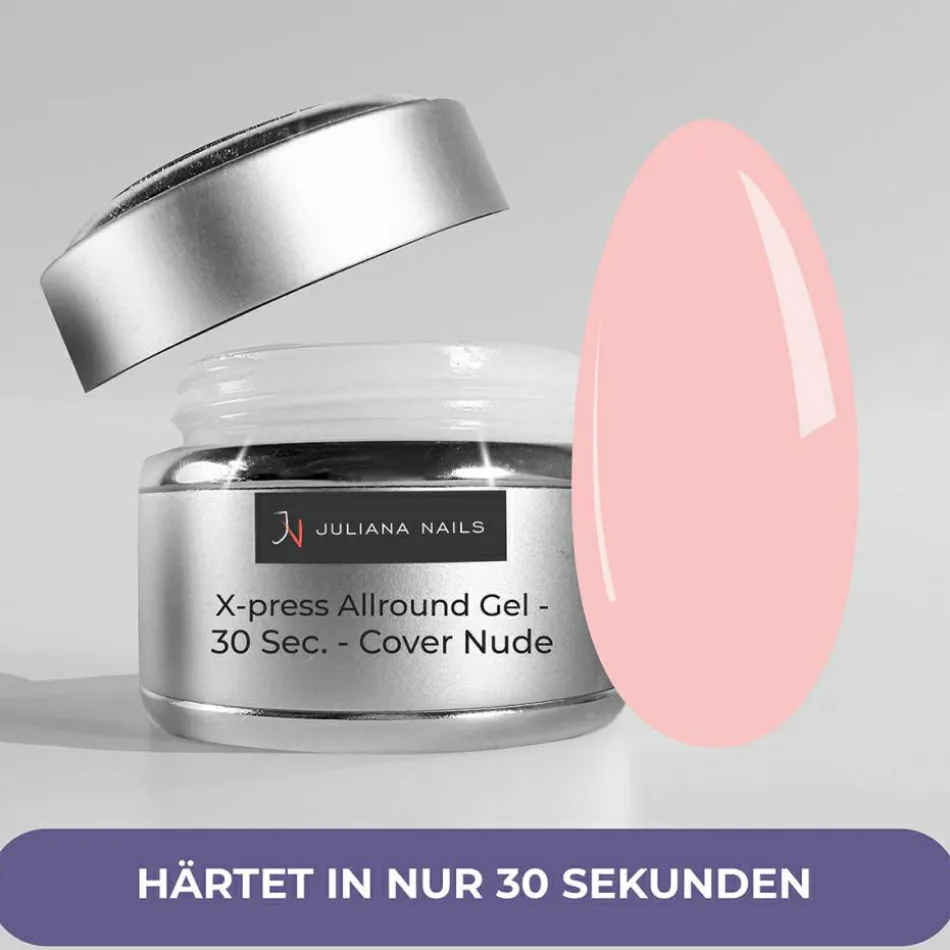 X-press Allround Gel - 30 Sec. - Cover Nude 15 g