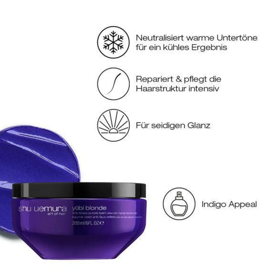 yūbi blonde Anti-brass Purple Balm 200 ml