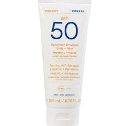 Yoghurt   Sunscreen Emulsion Body + Face SPF 50 200 ml