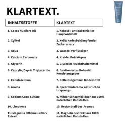 Zahncreme aus Kokosöl - Spearmint 75 ml