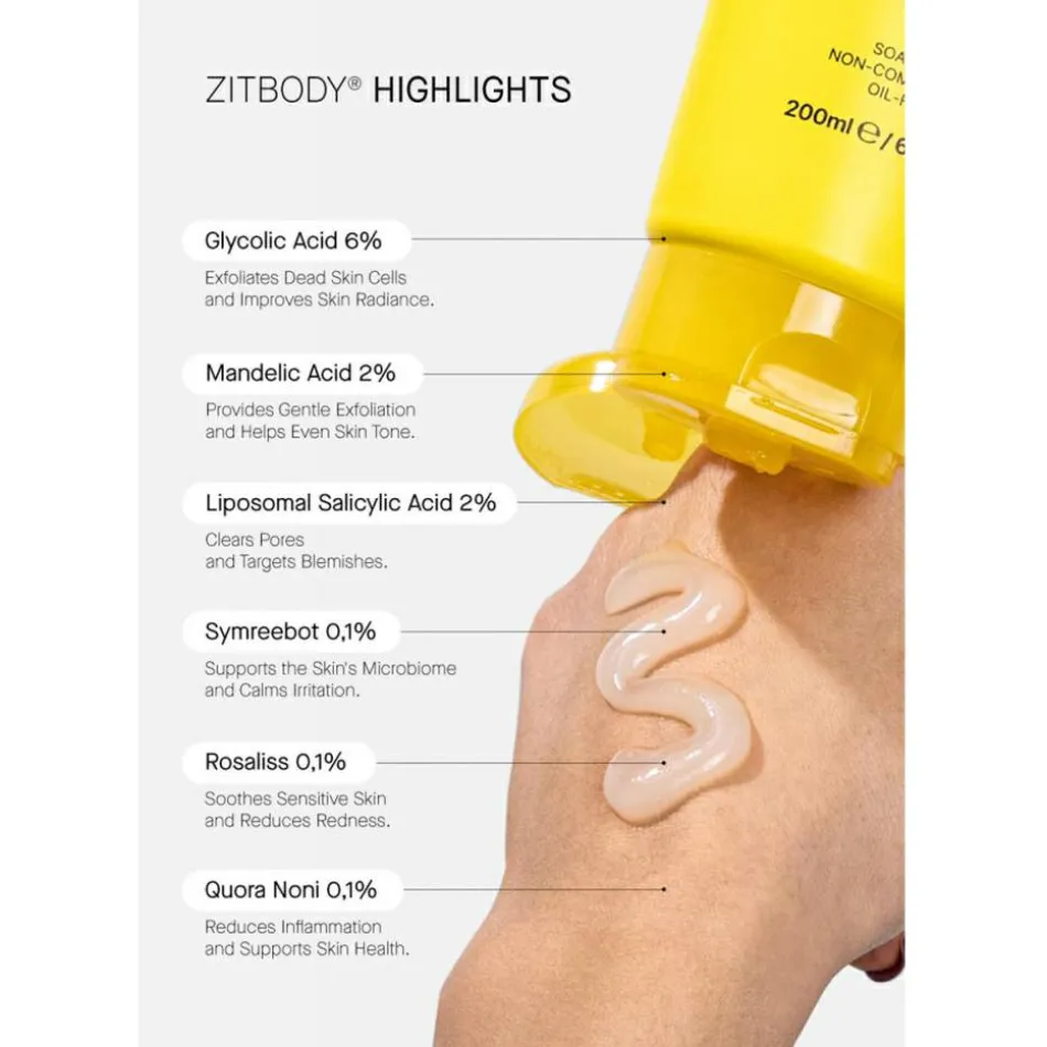Zitbody Purifying Body Wash 200 ml